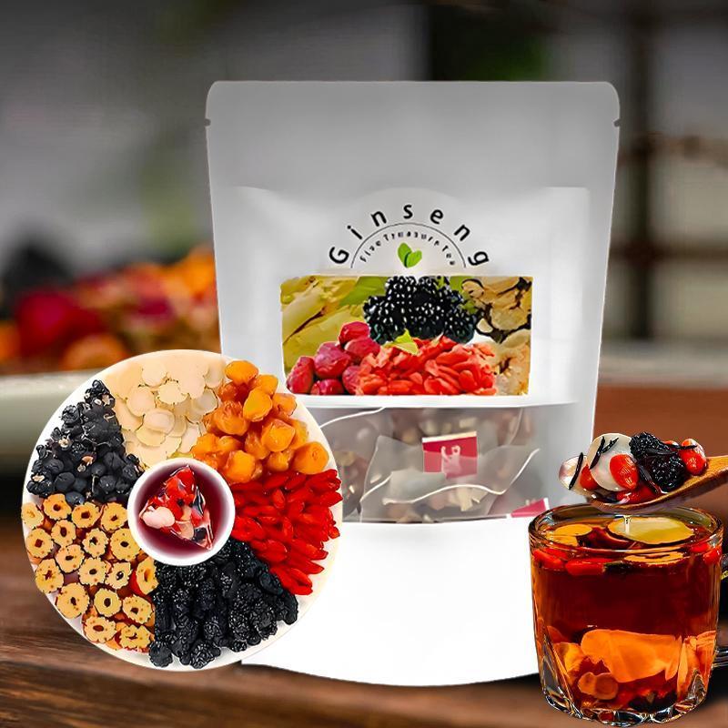 Herbal Wellness Products - Ginseng Five Treasure Tea Natural Energy