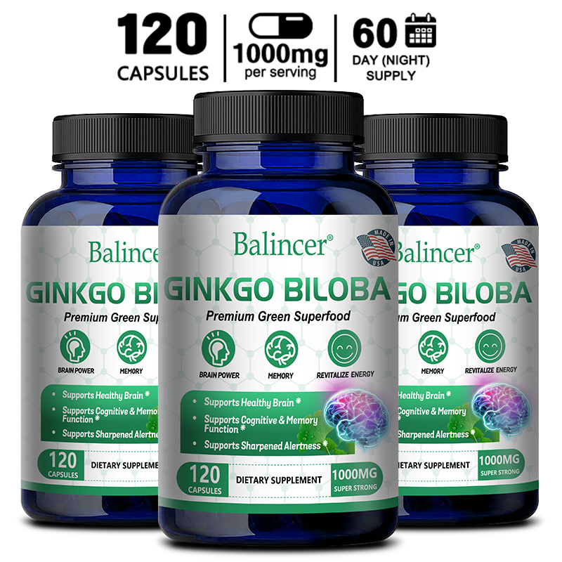 Ginkgo Biloba Extract - Ginkgo Biloba Capsules - Gotu Kola,