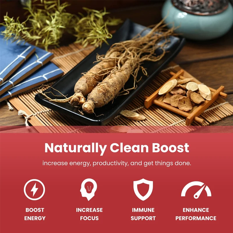 Korean Red Ginseng Capsules -  - Ginkgo Biloba Extract reseña y precio