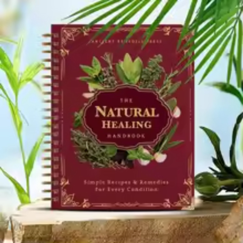 Natural Healing Manual Spiral  - Natural Herbal Wellness reseña y precio
