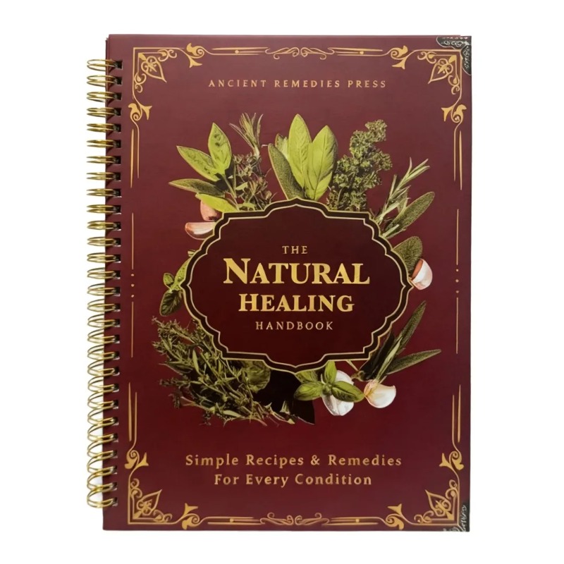 Natural Healing Manual Spiral  - Natural Herbal Wellness reseña y precio