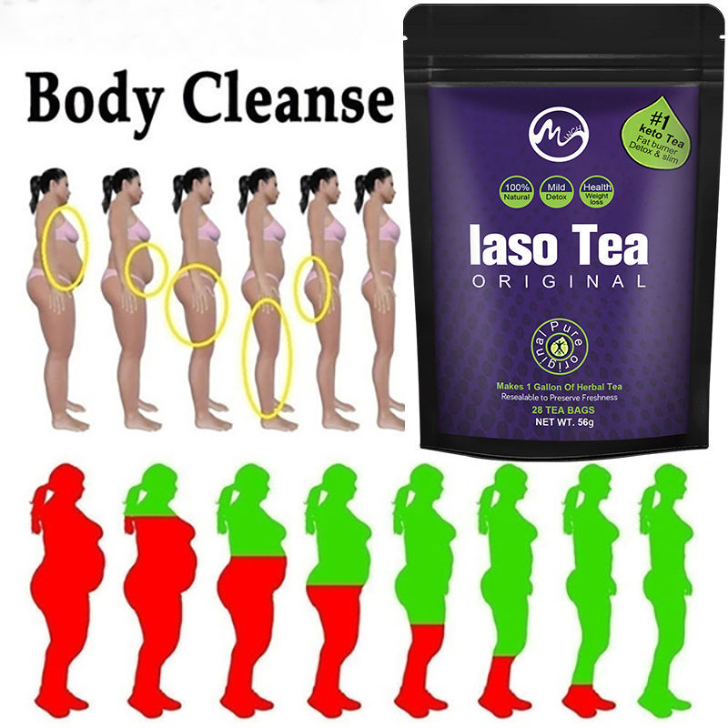 Laso Tea Detox IASO Cleanser S - Herbal Weight Gain reseña y precio