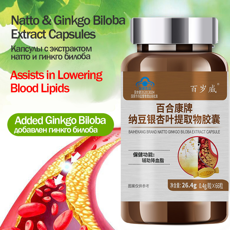 Supports Healthy Blood Lipid L - Ginkgo Biloba Extract reseña y precio