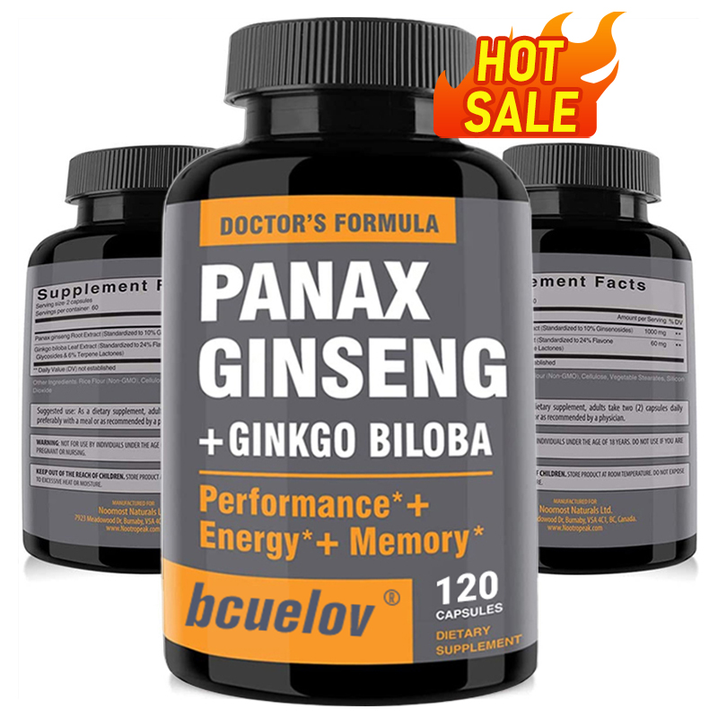 Ginseng + Ginkgo Biloba Extrac - Ginkgo Biloba Extract reseña y precio