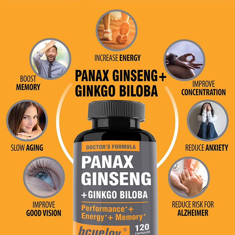 Ginseng + Ginkgo Biloba Extrac - Ginkgo Biloba Extract reseña y precio