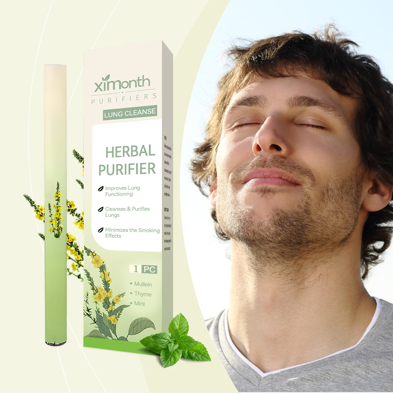 Natural Herbal Breathing Stick - Natural Herbal Wellness reseña y precio