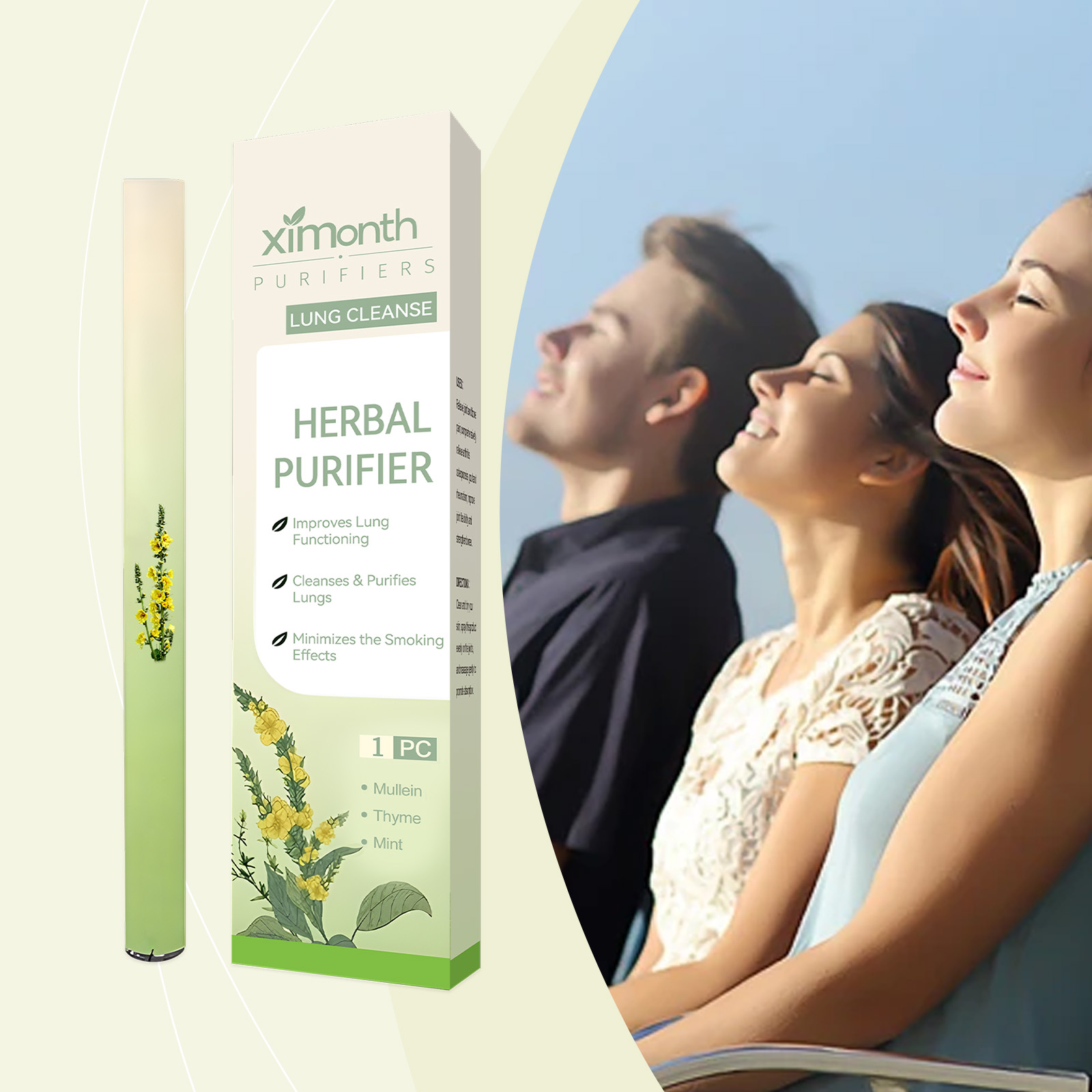 Natural Herbal Breathing Stick - Natural Herbal Wellness reseña y precio