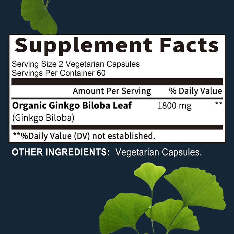 Ginkgo Biloba Capsules - Boost - Ginkgo Biloba Extract reseña y precio