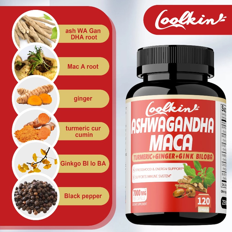 Ashwagandha and Maca Supplemen - Ginkgo Biloba Extract reseña y precio