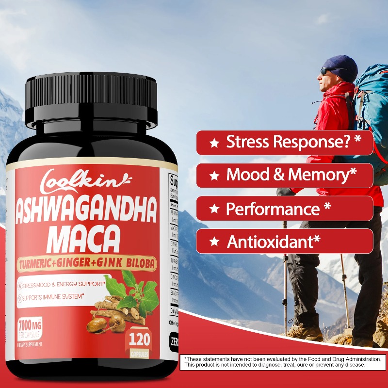 Ashwagandha and Maca Supplemen - Ginkgo Biloba Extract reseña y precio