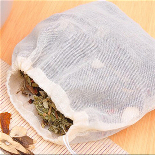1pc/10Pcs Cotton Tea Bags Musl - Herbal Wellness Products reseña y precio