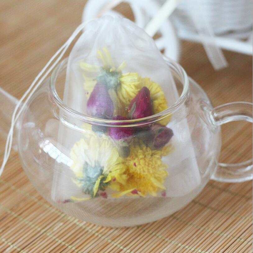 50pcs/lot Empty Tea Bag Nylon  - Herbal Wellness Products reseña y precio